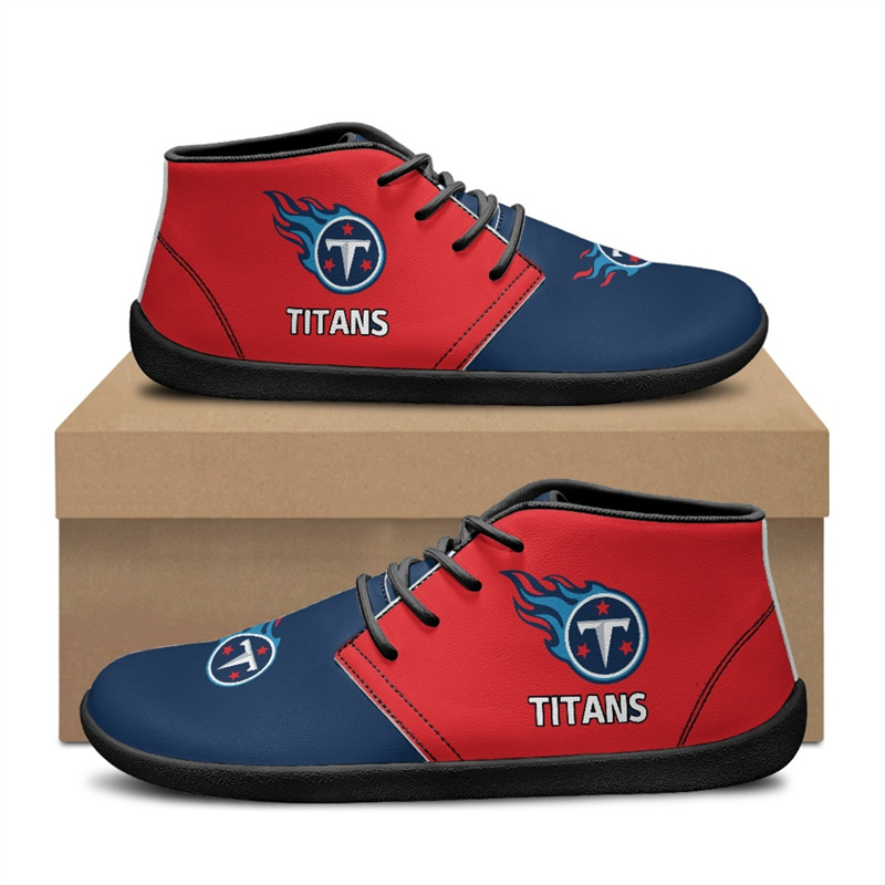 Men's Tennessee Titans Low Top Sneakers/Shoes 001 (Pls check description for details)